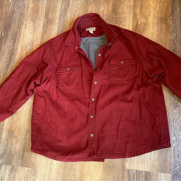 Duluth Trading Co Other - Duluth Trading Co 4XL fleece lined, heavy duty Fire Hose Shirt Jac!
